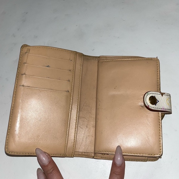 SOLD - Louis Vuitton Murakami Monogram Multicolor Porte-Monnair Viennois Wallet - Picture 11 of 13
